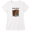 "Estampa/SINTONIA RÚSTICA" Blusa Baby Look