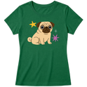 "Pug" Blusa Baby Look