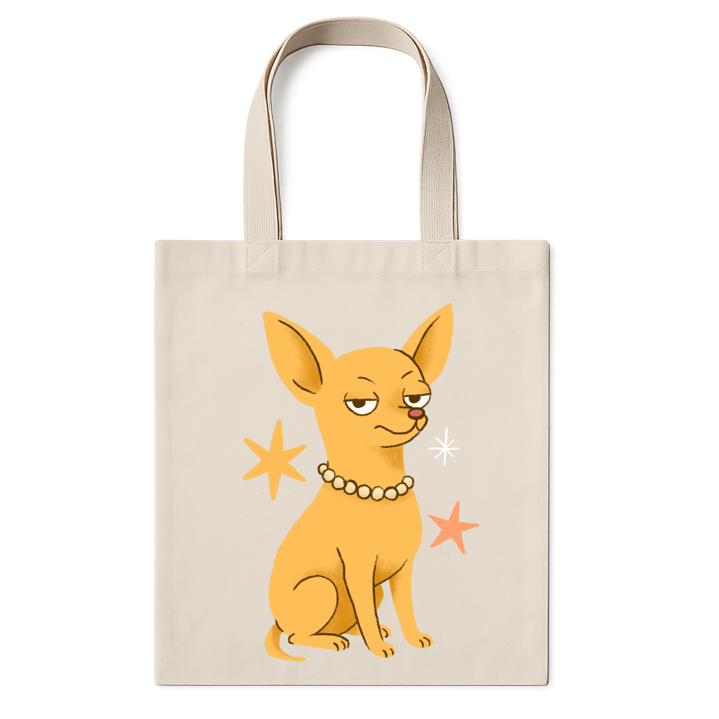 "Chihuahua de pelo curto" Ecobag