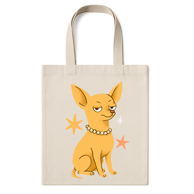"Chihuahua de pelo curto" Ecobag