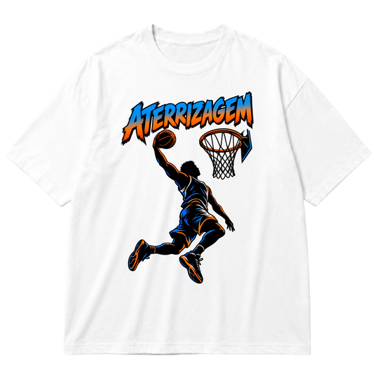"Basquete / Basketball #003" Oversized Premium 96% algodão 4% Elastano