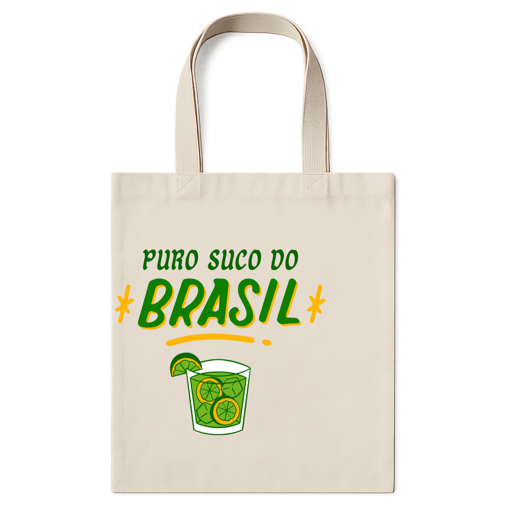 "Ecobag Puro suco do Brasil" Ecobag