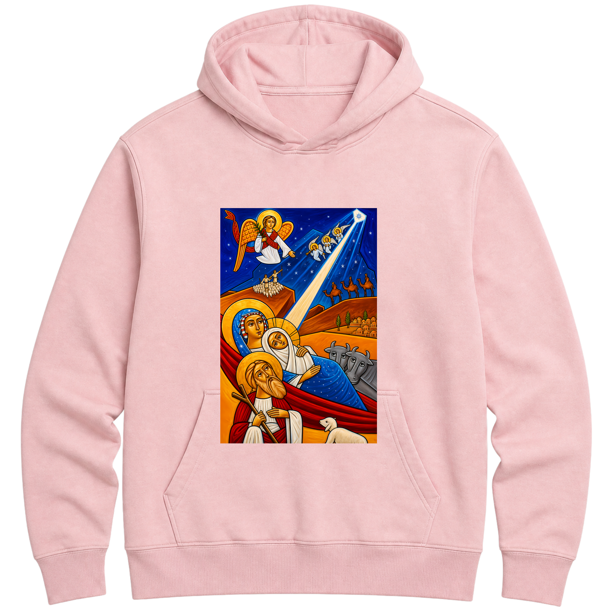 "Moletom Hoodie Essential A Luz que Veio ao Mundo" Moletom Premium