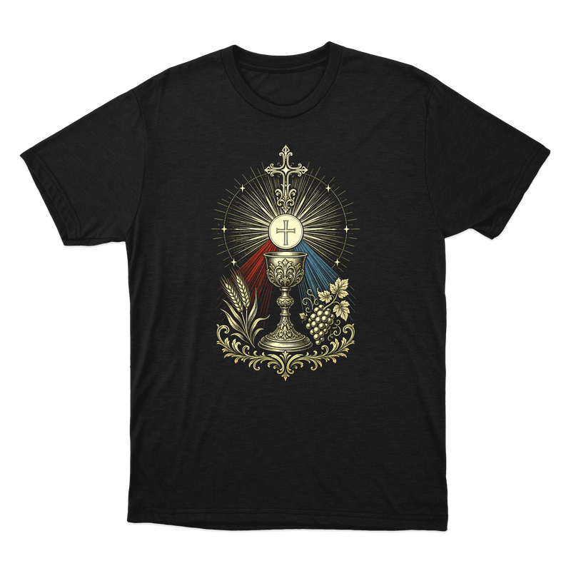"Eucaristia" Camiseta regular básica