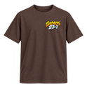 "Camiseta Oversized Cristã Salmo 23:1 | DÓKAH" Camiseta Regular Suedine
