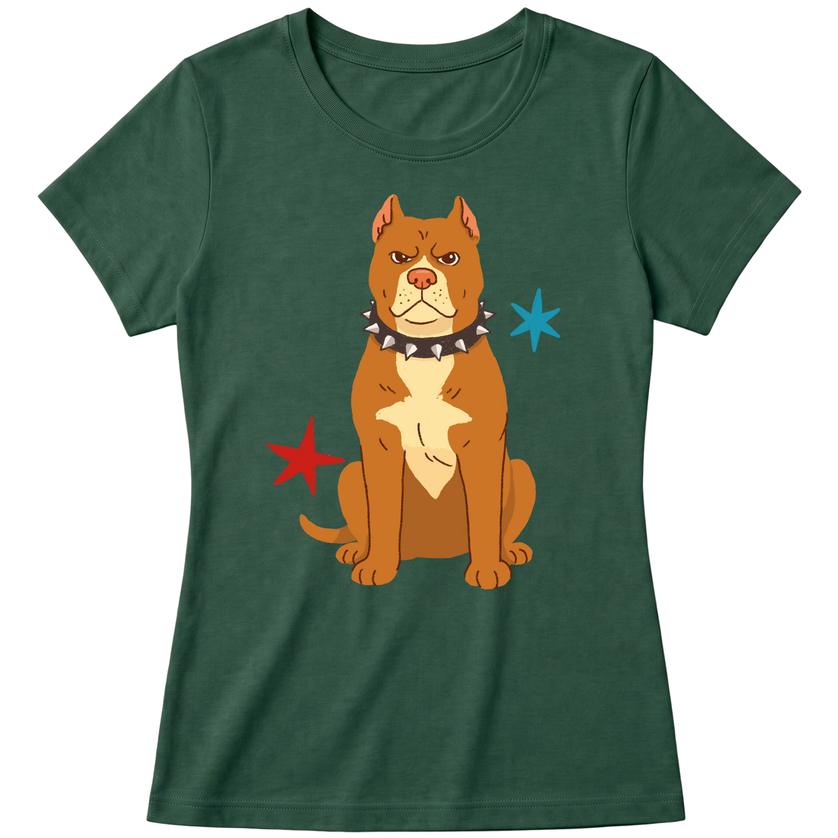 "Pitbull" Blusa Baby Look