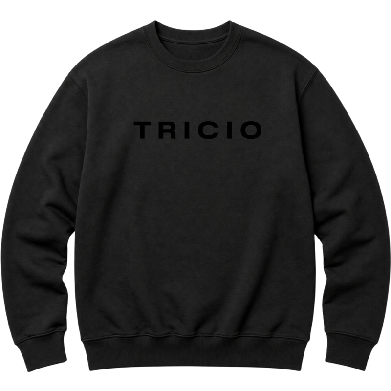 "TRICIO  Moletom Crew Essential" Blusão Moletom