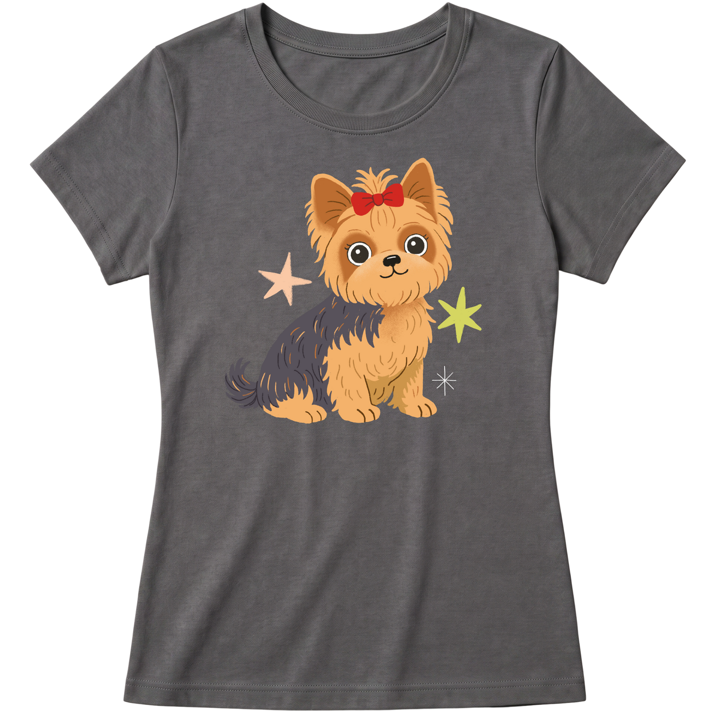 "Yorkshire terrier" Blusa Baby Look
