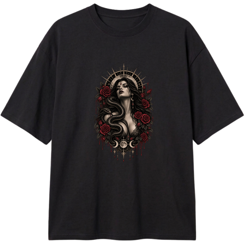 "Snake Deception" Camiseta Oversized Classic