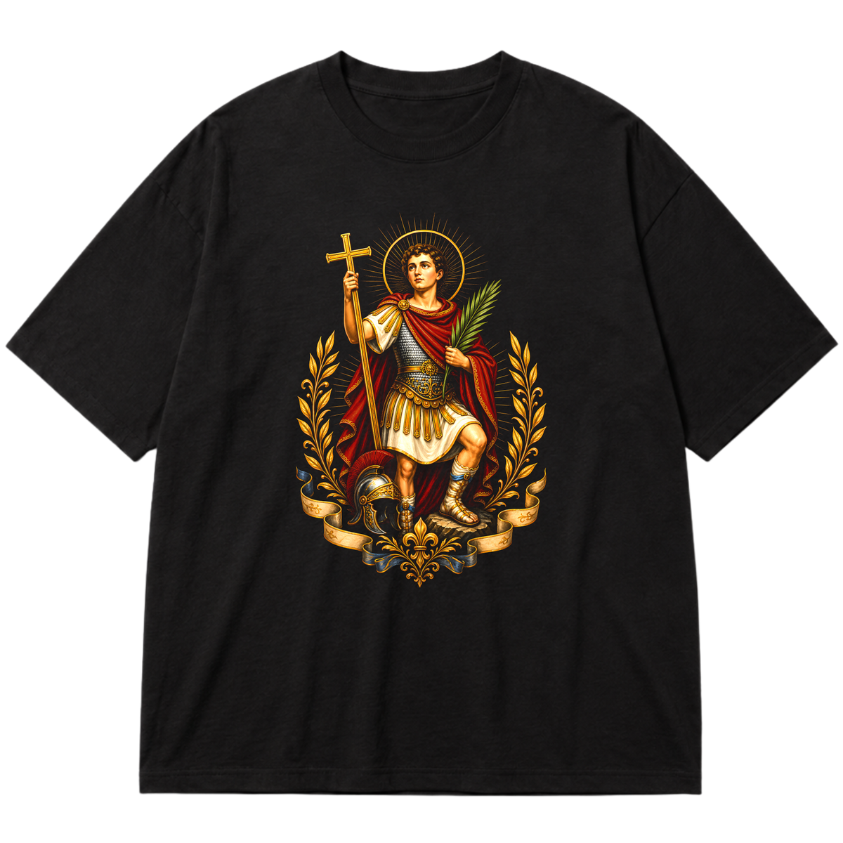 "Santo Expedito" Oversized Premium 96% algodão 4% Elastano