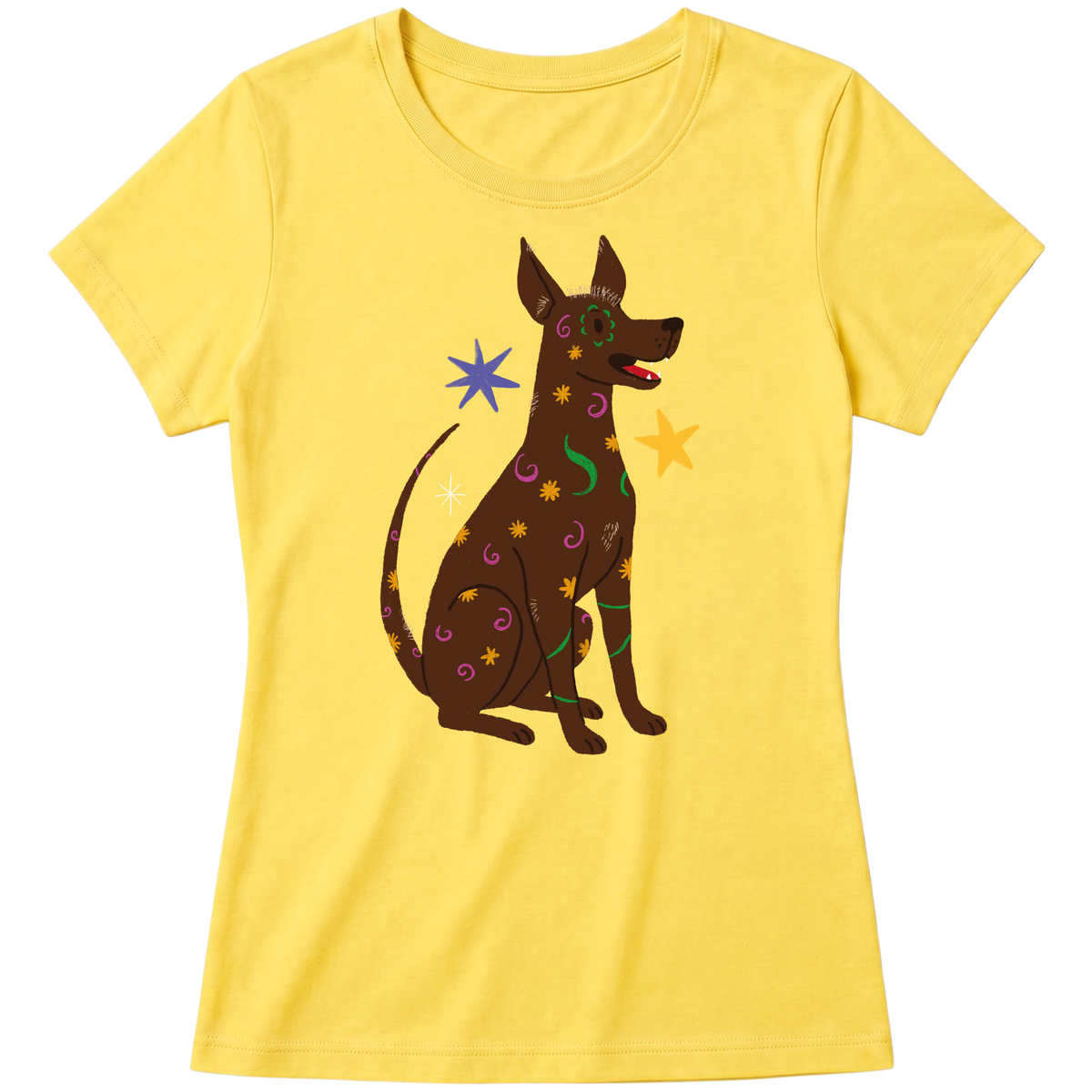 "Xoloitzcuintle" Blusa Baby Look