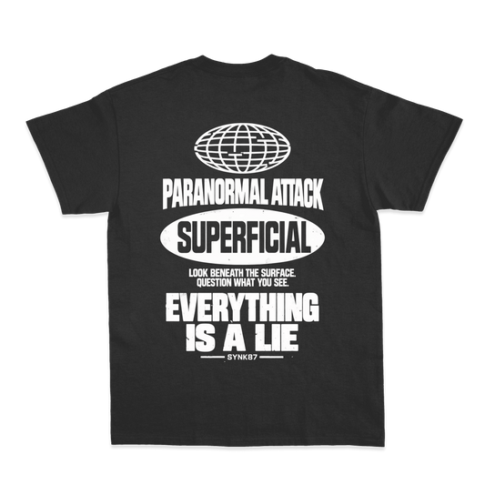 "SUPERFICIAL 2.0" Camiseta regular básica