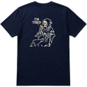 "Camiseta Mea Culpa - I'm tired skull" Camiseta Básica Unissex
