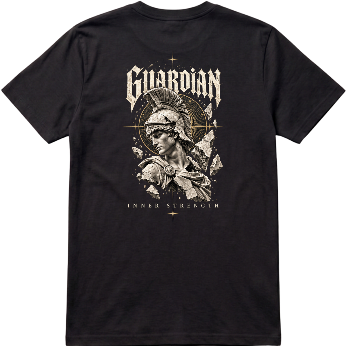 "Camiseta Regular Essential - Guardian (Técnica DFT)" Camiseta Premium Unissex Bunker Studios
