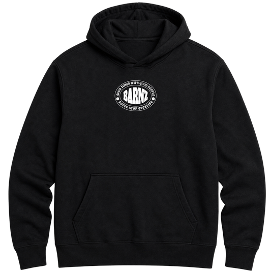 "Moletom Hoodie Preto Barnz Good Times" Moletom Premium