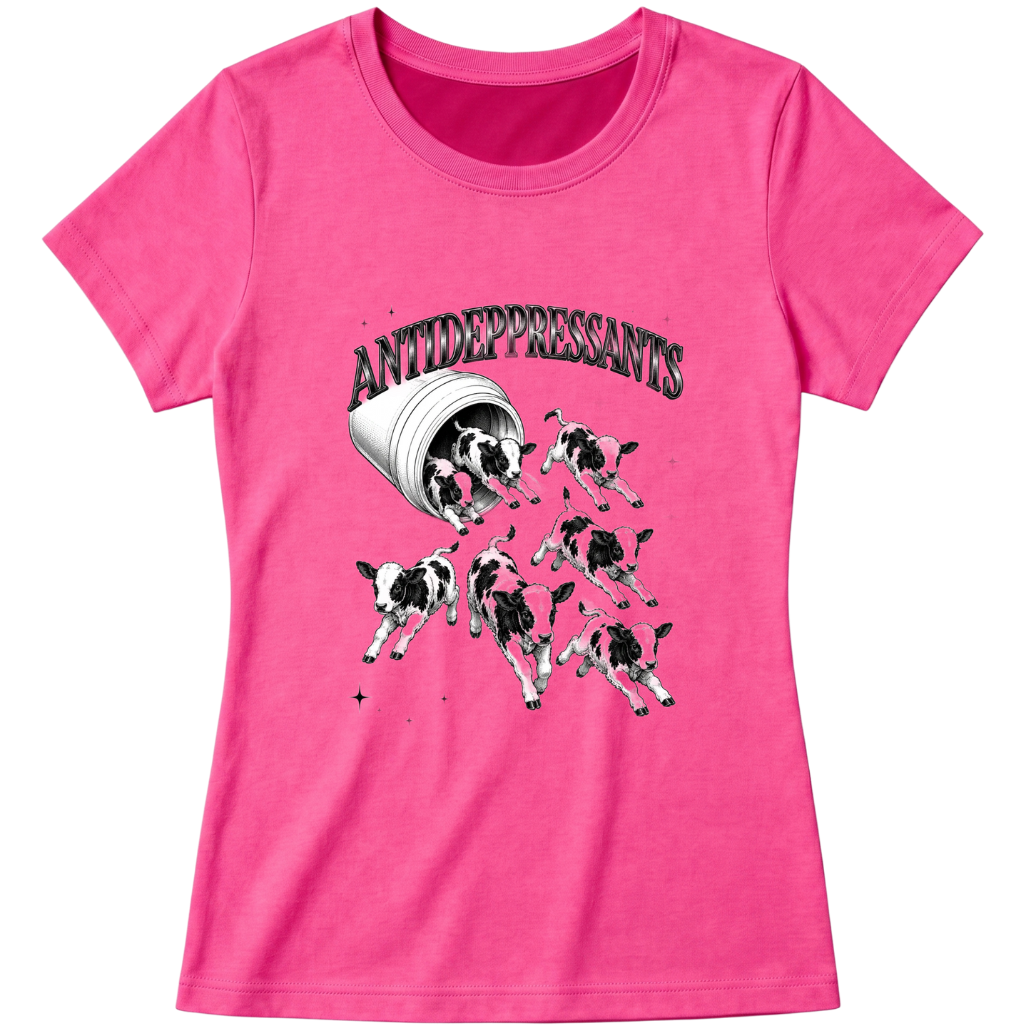 "Holy cow-m" Blusa Baby Look