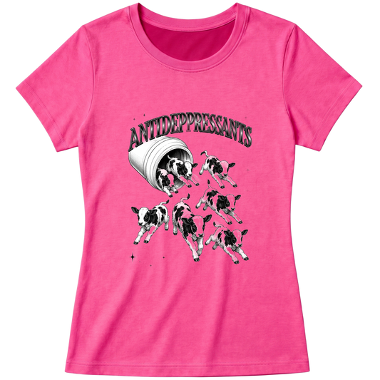 "Holy cow-m" Blusa Baby Look
