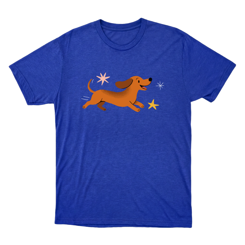 "Dachshund - Salsicha" Camiseta Básica Unissex