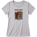 "Estampa/SINTONIA RÚSTICA" Blusa Baby Look