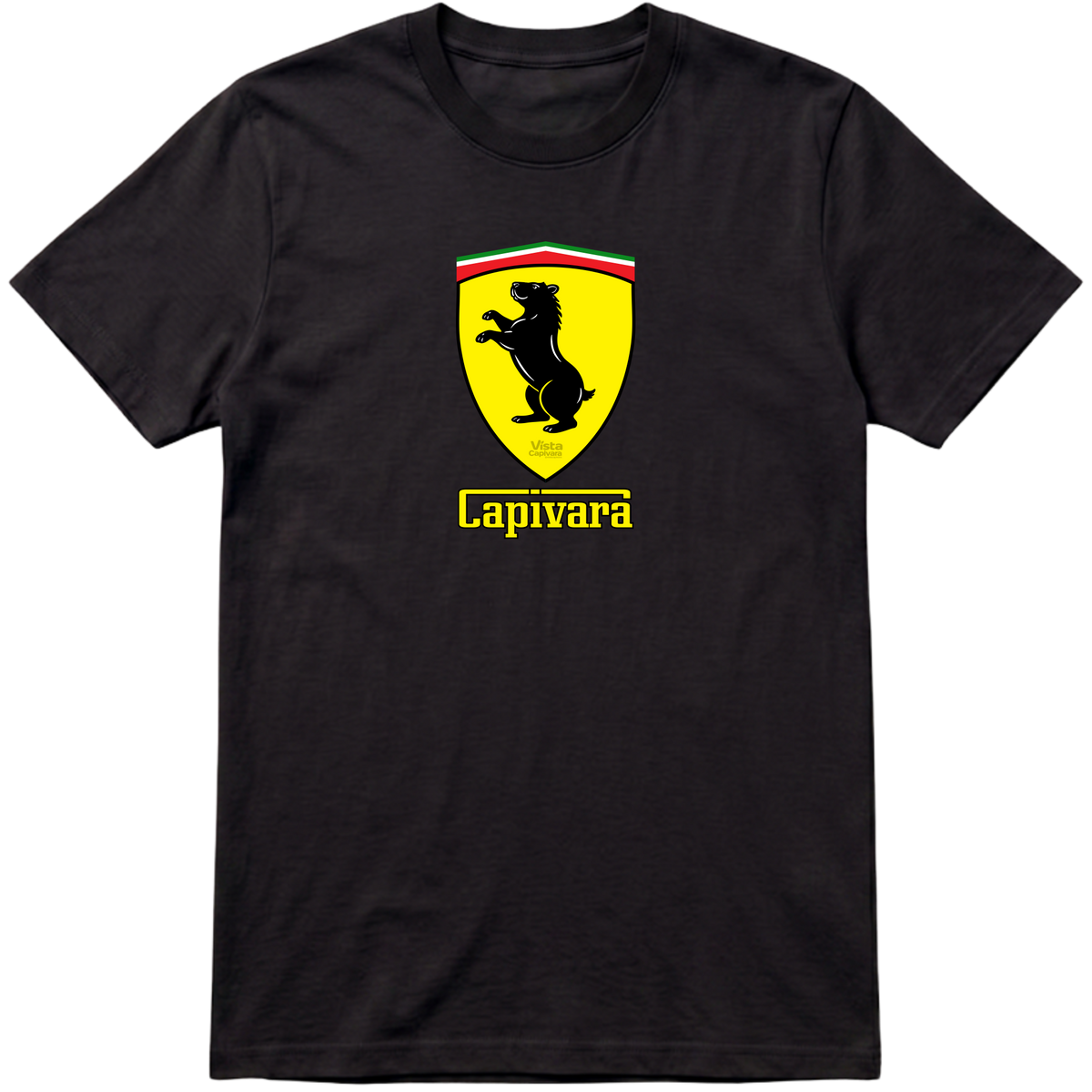"Capivara Rampante DTF" Camiseta Premium Unissex Bunker Studios