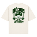 "Oversized Suedine 220g - Brócolis" Camiseta Oversized Suedine 220g