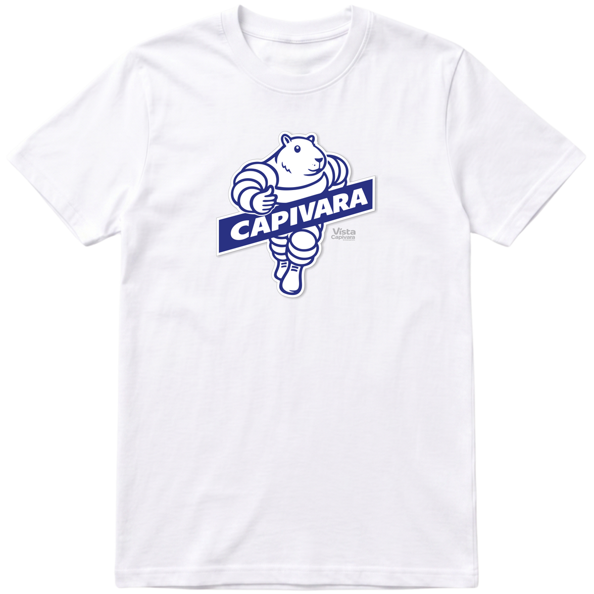 "Capivara Pneus DTF" Camiseta Premium Unissex Bunker Studios