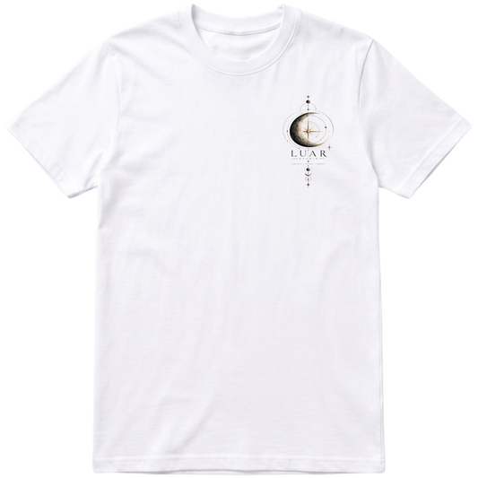 "T-shirt luar small logo" Camiseta regular básica