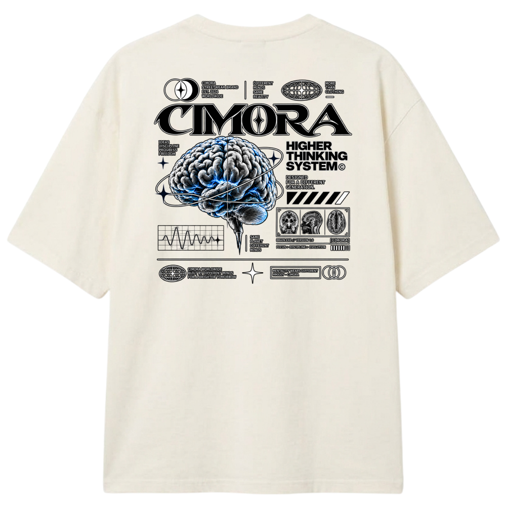 "Camiseta CIMORA - Mind.exe" Camiseta Oversized Classic