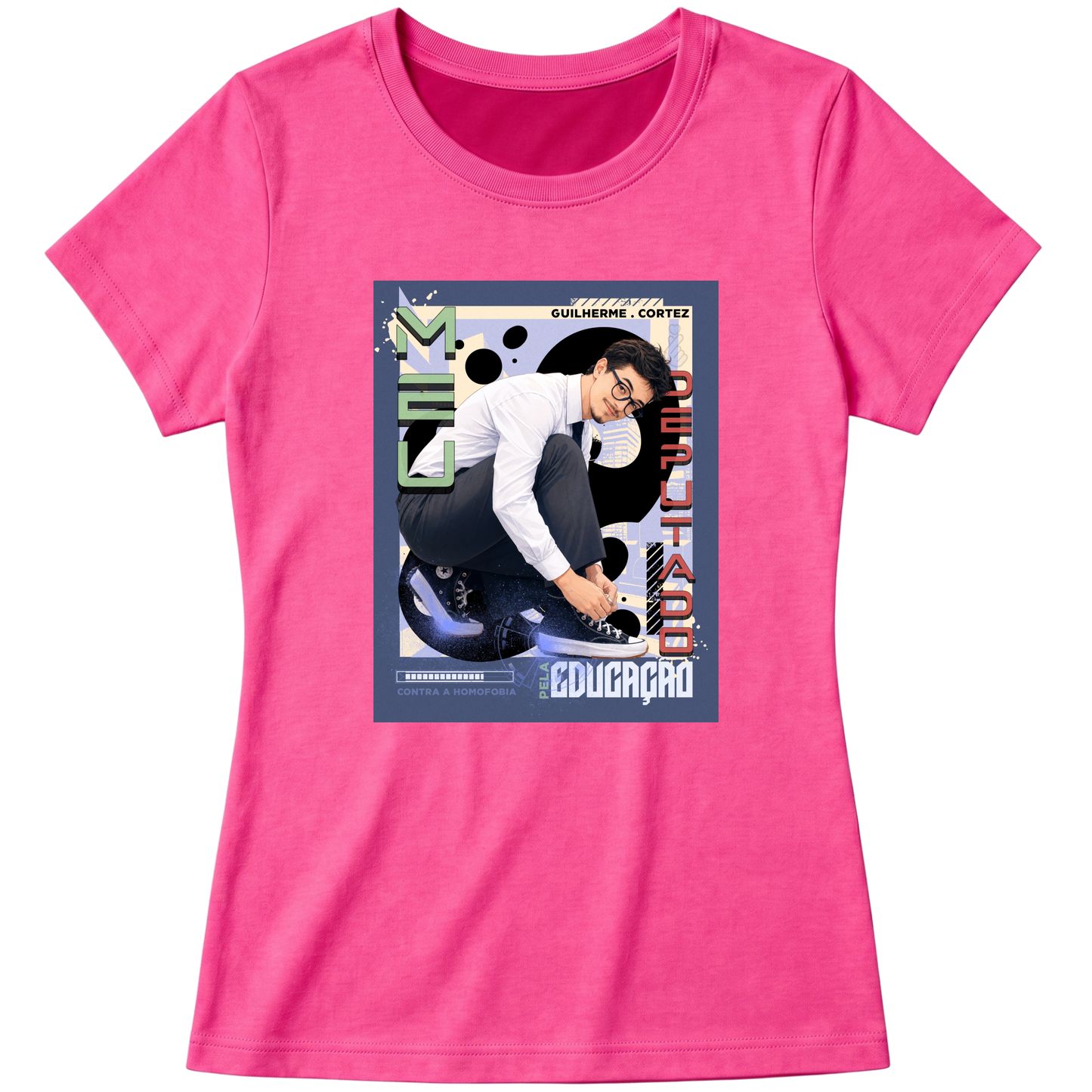 "Cortez KPop Babylook" Blusa Baby Look