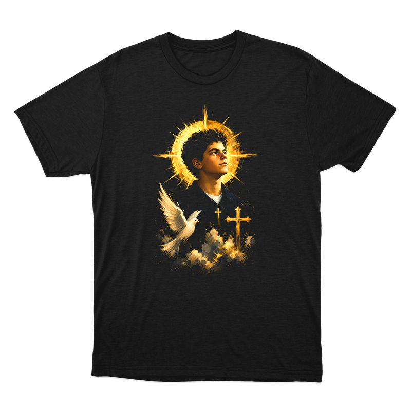 "São Carlo Acutis" Camiseta regular básica