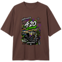 "Oversized Classic #020 - CØNTRAACØRRENTE" Camiseta Oversized Classic