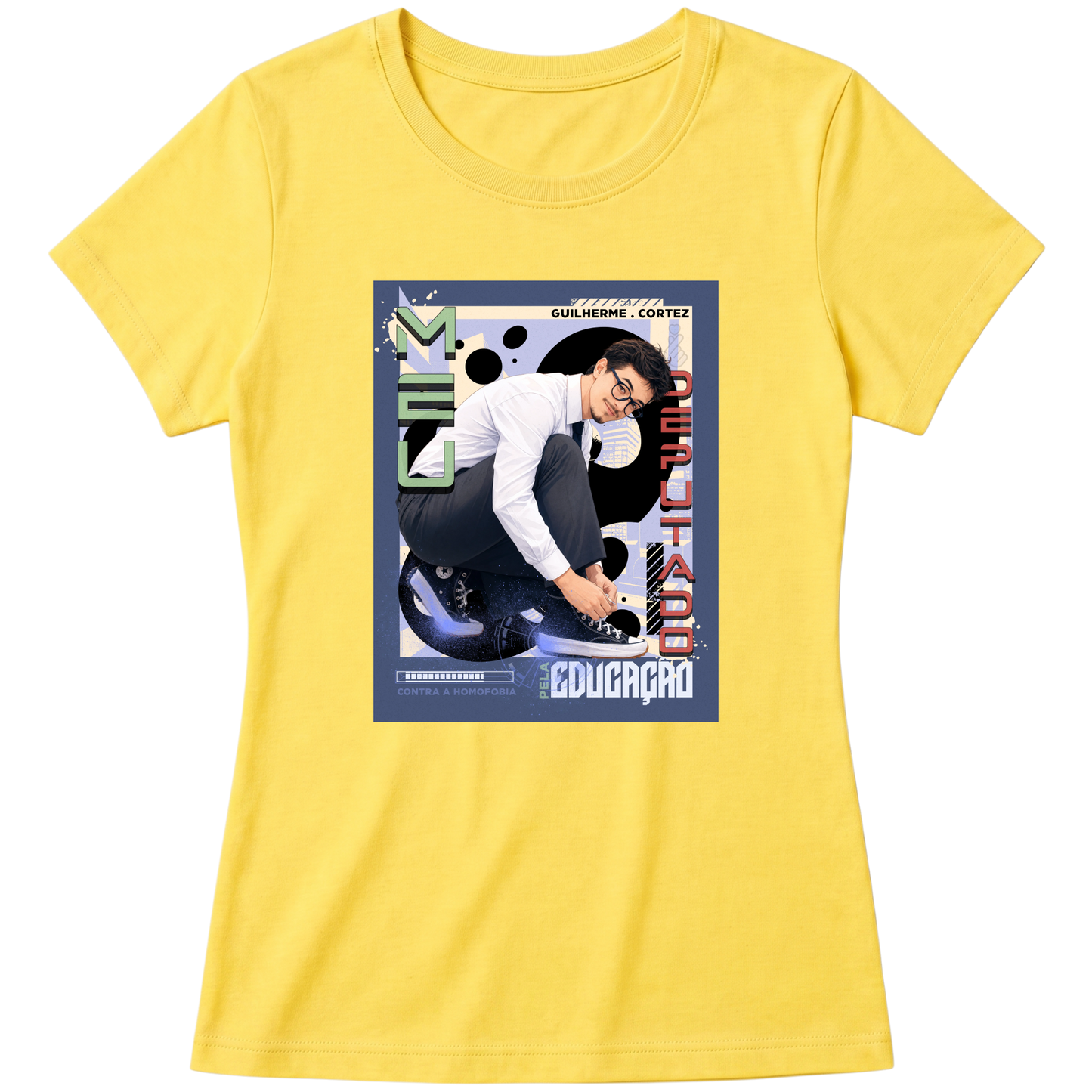 "Cortez KPop Babylook" Blusa Baby Look