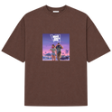 "VI.CE CITY THEMES" Camiseta Oversized Suedine 220g