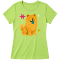"Chow chow" Blusa Baby Look