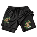 "Short Dryfit 2 em 1 TITAN" Short 2 em 1