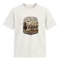 "Estampa/DEUS PERMANECE" Camiseta Regular Suedine