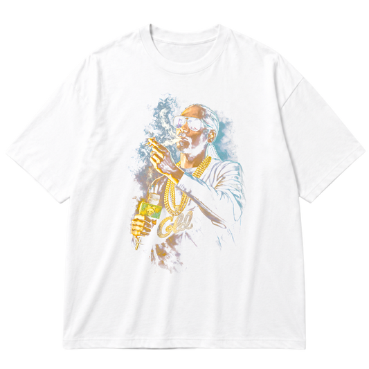 "Snoop Dogg" Oversized Premium 96% algodão 4% Elastano