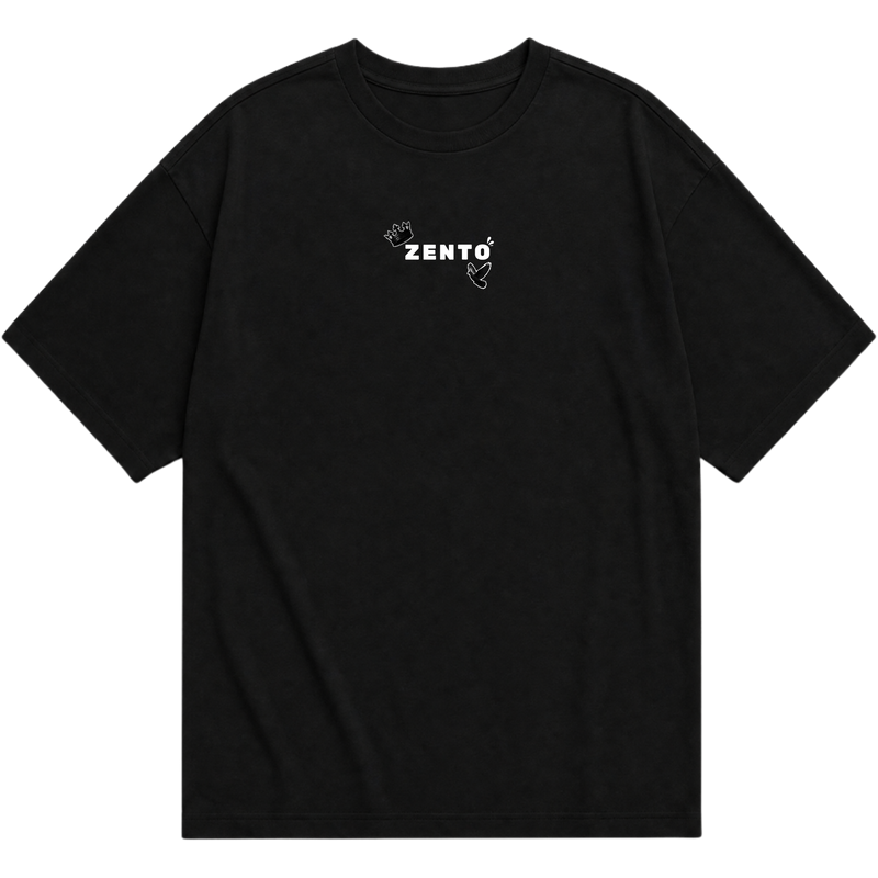 "Angel of darkness-zento" Camiseta Oversized Básica