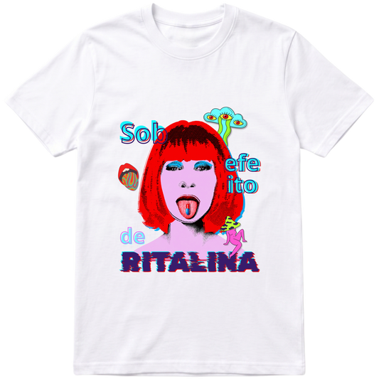 "Camiseta - Sob efeito de Ritalina" Camiseta Premium Unissex