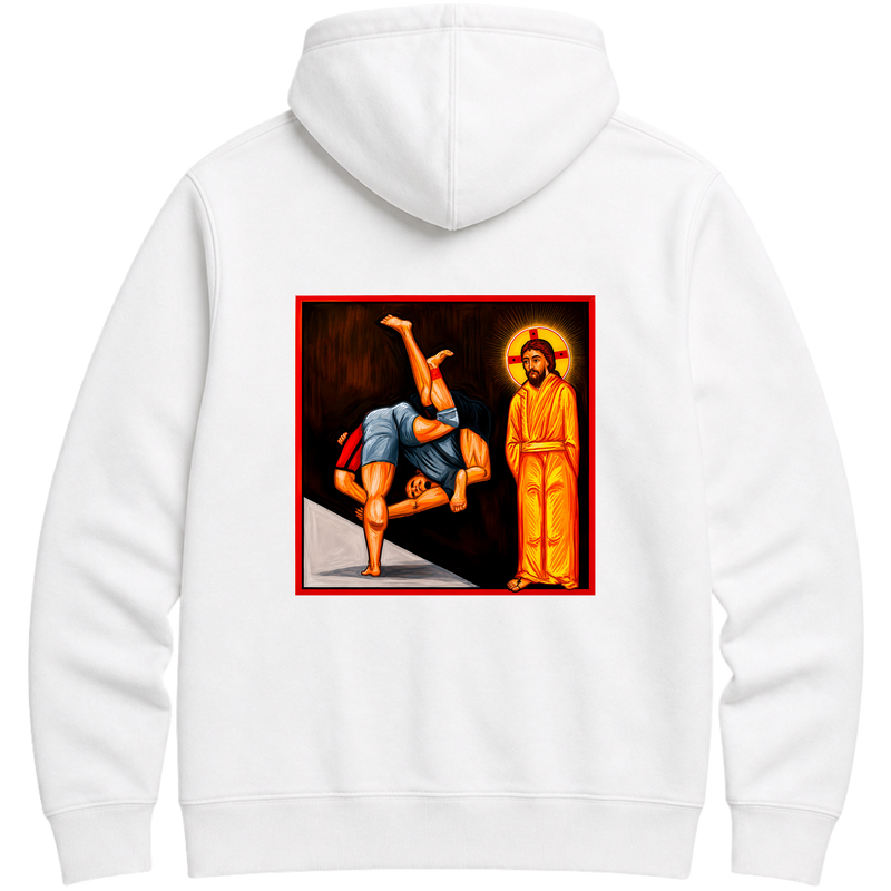 "Moletom Hoodie Essential Fé em Cada Queda" Moletom Premium