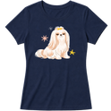 "lhasa apso" Blusa Baby Look
