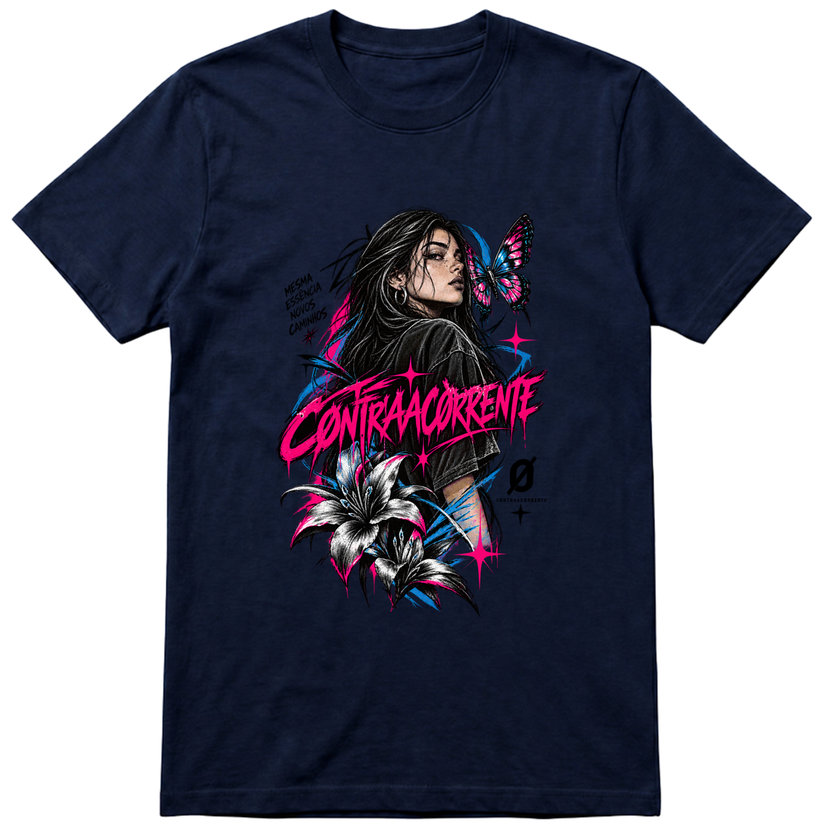 "Regular Essential #037 - CØNTRAACØRRENTE" Camiseta Premium Unissex Bunker Studios