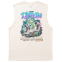 "Produto #021 Regata I SEND YOU AS SHEEP AMONG WOLVES" Tank Top Machão Suedine