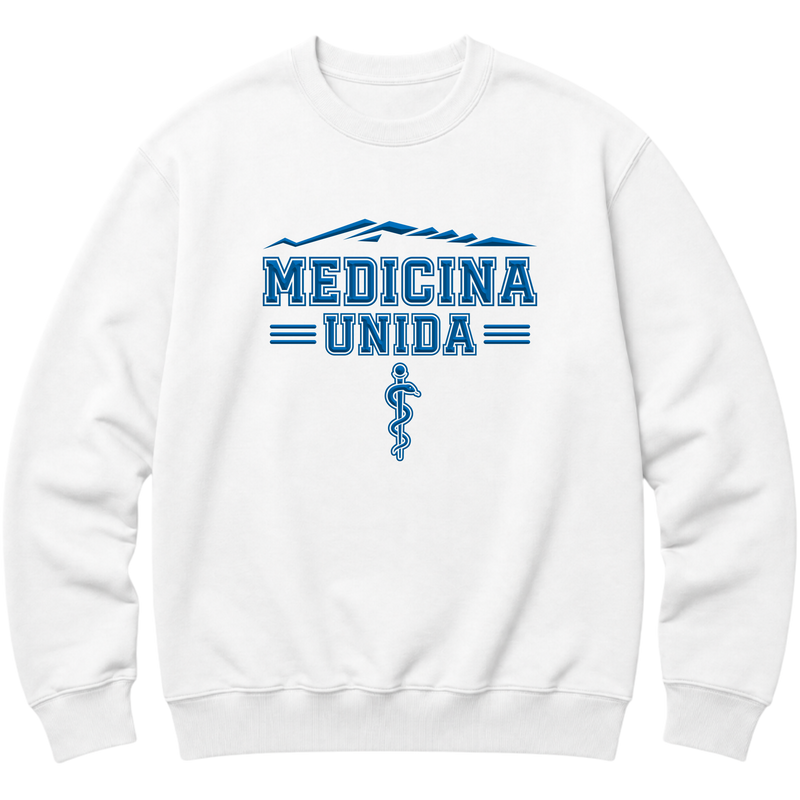 "Medicina Unida" Moletom com Capuz Básico