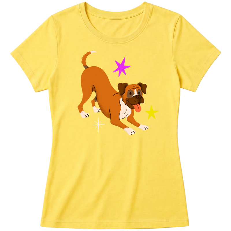 "Boxer" Blusa Baby Look