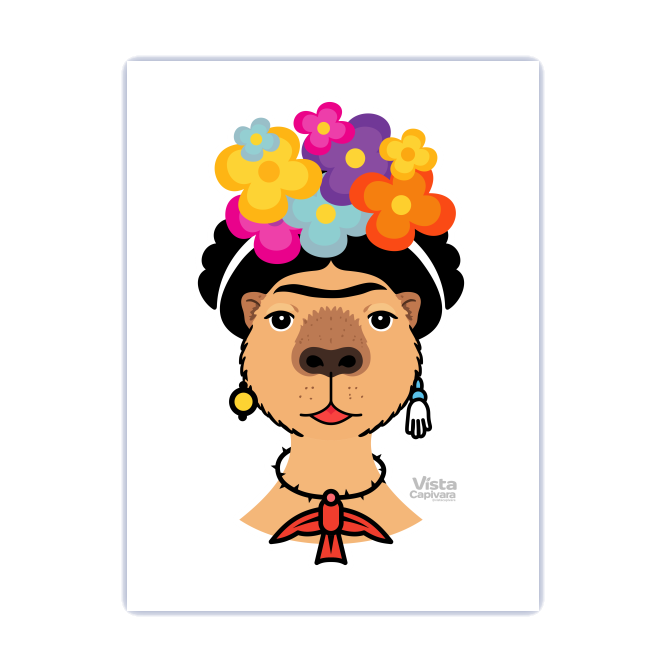 "Frida Kahpivara" Poster
