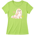 "lhasa apso" Blusa Baby Look