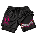 "Short Dryfit Basic 2 em 1 #040 - CØNTRAACØRRENTE" Short 2 em 1
