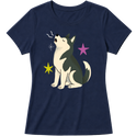 "Husky siberiano" Blusa Baby Look