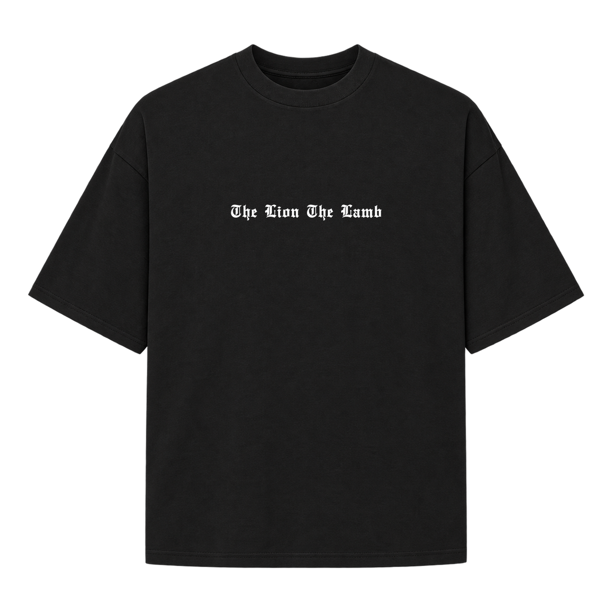 "The Lion The Lamb" Camiseta Oversized Suedine 220g